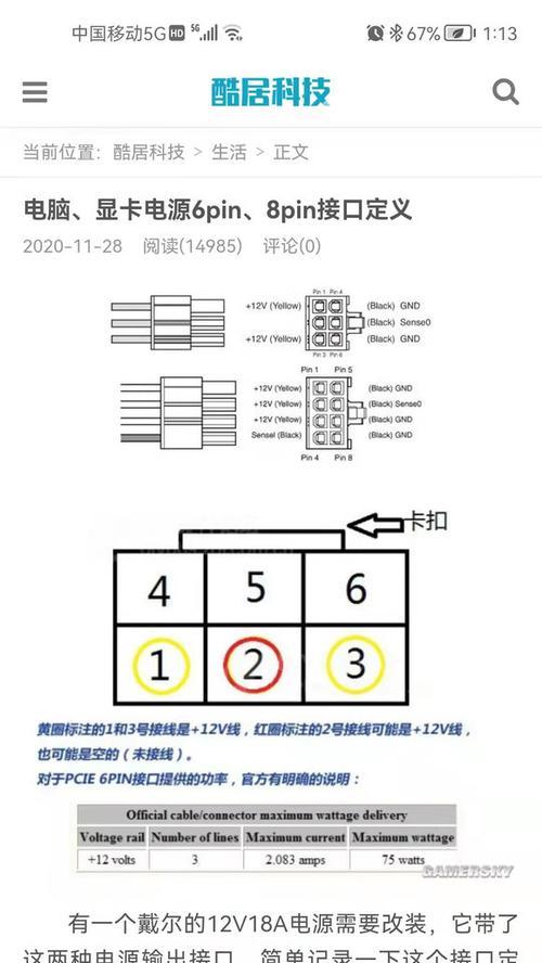 显卡12供电接口在哪里？