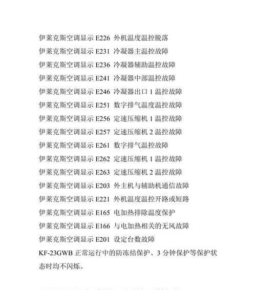 大金空调E3故障解决方法（如何处理大金空调显示E3故障）