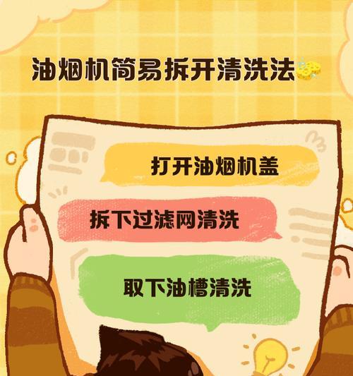如何正确清洗翻版油烟机（轻松搞定）
